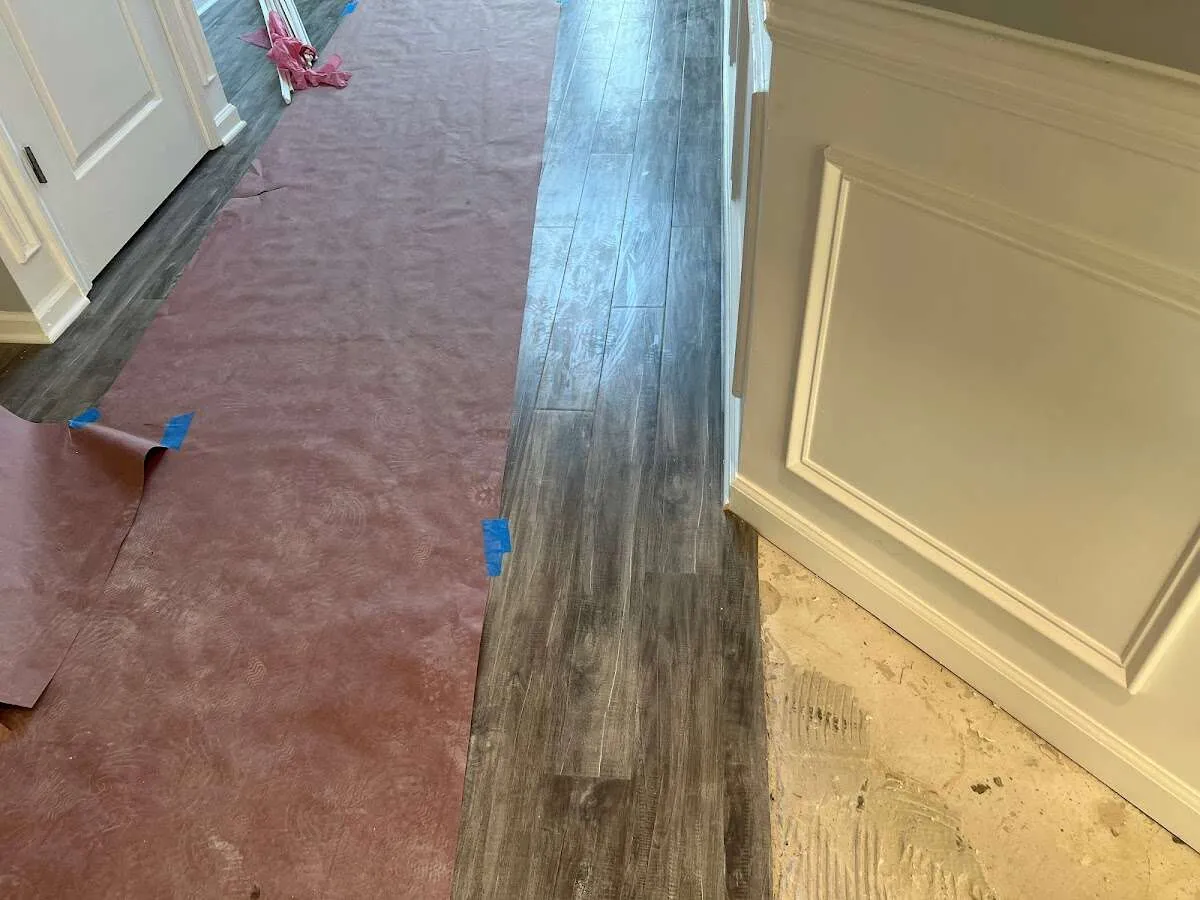 Completed marble shower restoration in Miamisburg